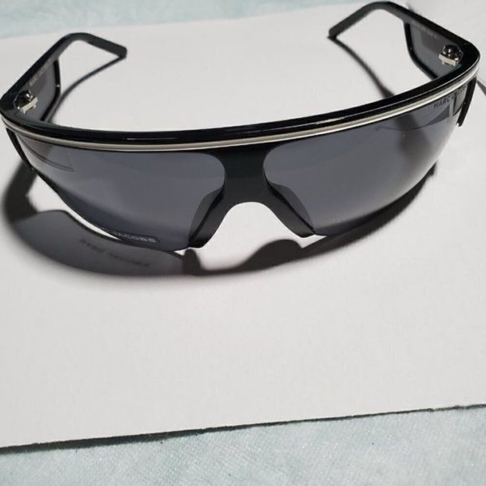 Marc Jacobs Sports Women Modern Contemporary Black Sunglasses Shades - Picture 6 of 15